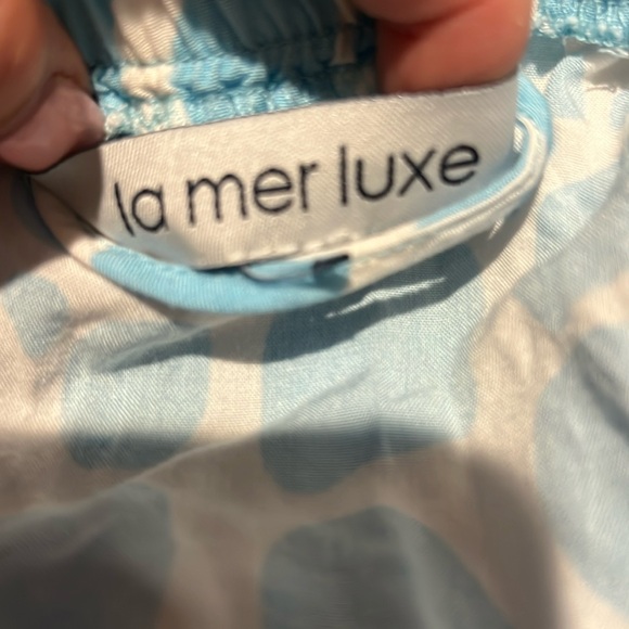 Blue Patterned Romper - Picture 2 of 2